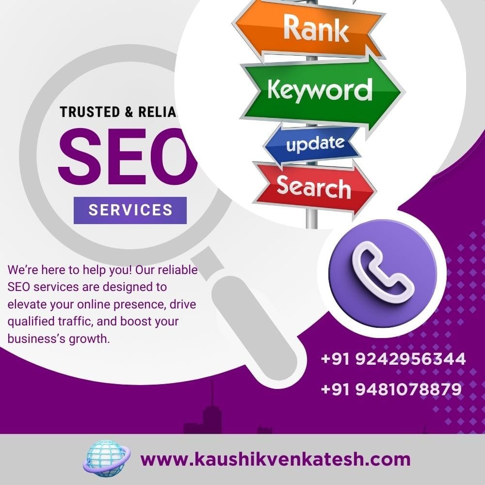 Search Engine Optimization by KAushik Venkatesh