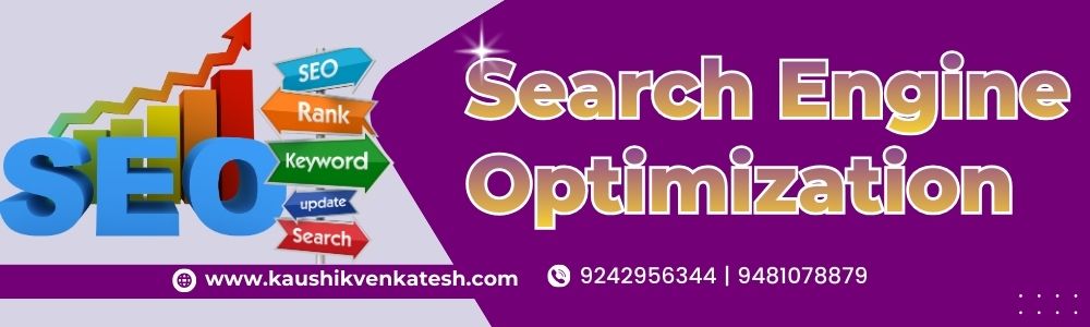 Search Engine Optimization Kaushik Venkatesh Search Engine Optimization Kaushik Venkatesh