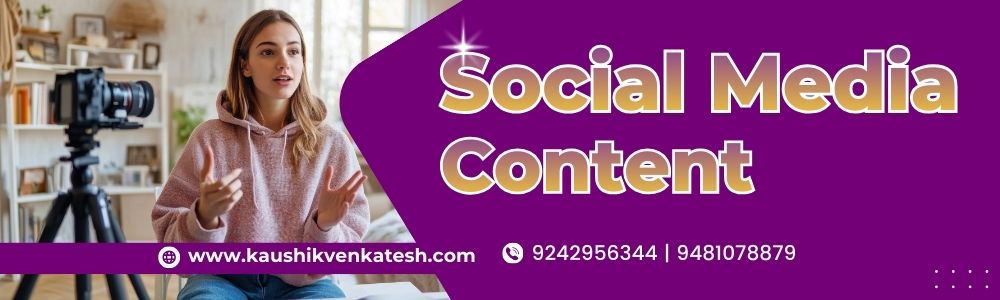 Social Media Content Kaushik Venkatesh Social Media Content Kaushik Venkatesh