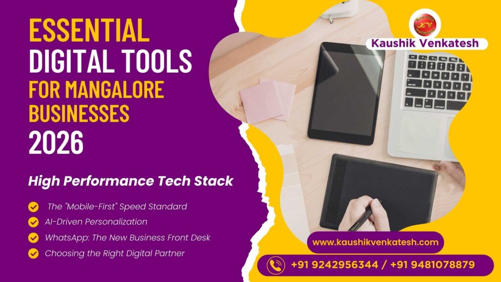 Essential Digital Tools for Mangalore Businesses (2026 Growth Guide) Essential Digital Tools for Mangalore Businesses