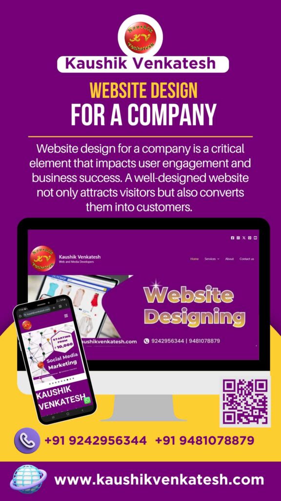Website Design for Company Website Design for Company