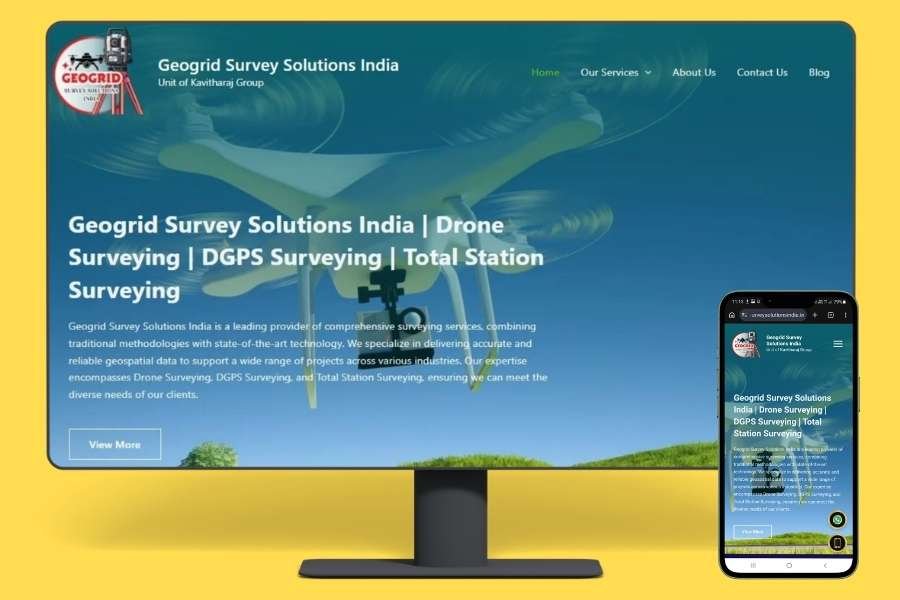 Construction and Civil Engineering Website created by Kaushik Venkatesh