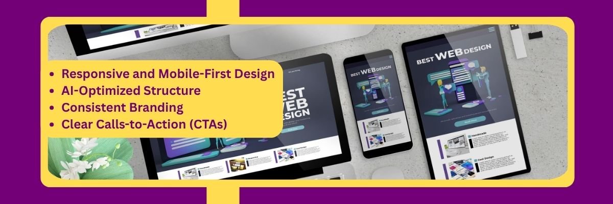 Mockup of Professional Business Website Design for a company by Kaushik Guru and Mithun Venkatesh