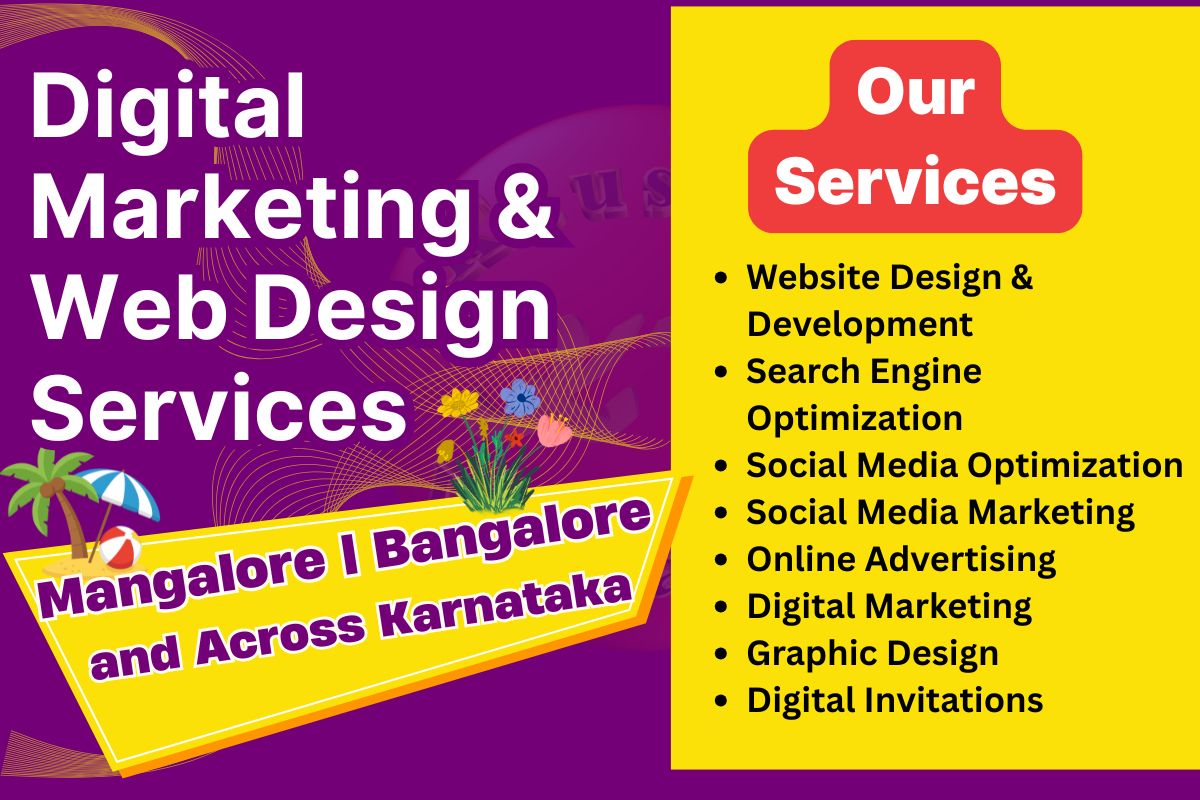 Digital Marketing & Web Design Services in Mangalore & Bangalore