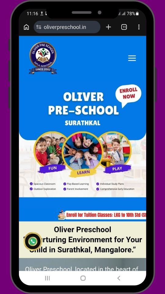 New Website Design in Mangalore by Kaushik Venkatesh