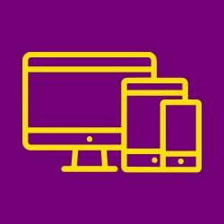 Icon Representing the Mobile Responsive Website Design of Sri Kshetra Ambiladka website project