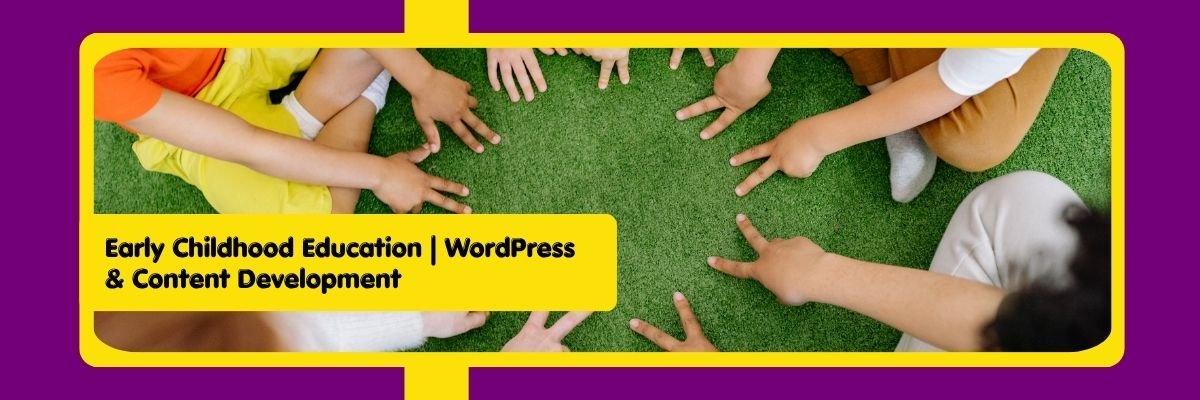 Preschool & Early Education Website created by Kaushik Venkatesh