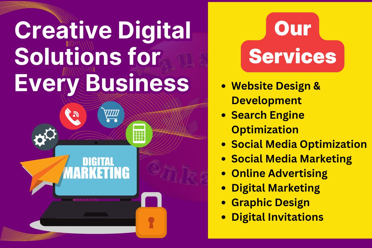 Professional Web Design, SEO & Digital Marketing Services