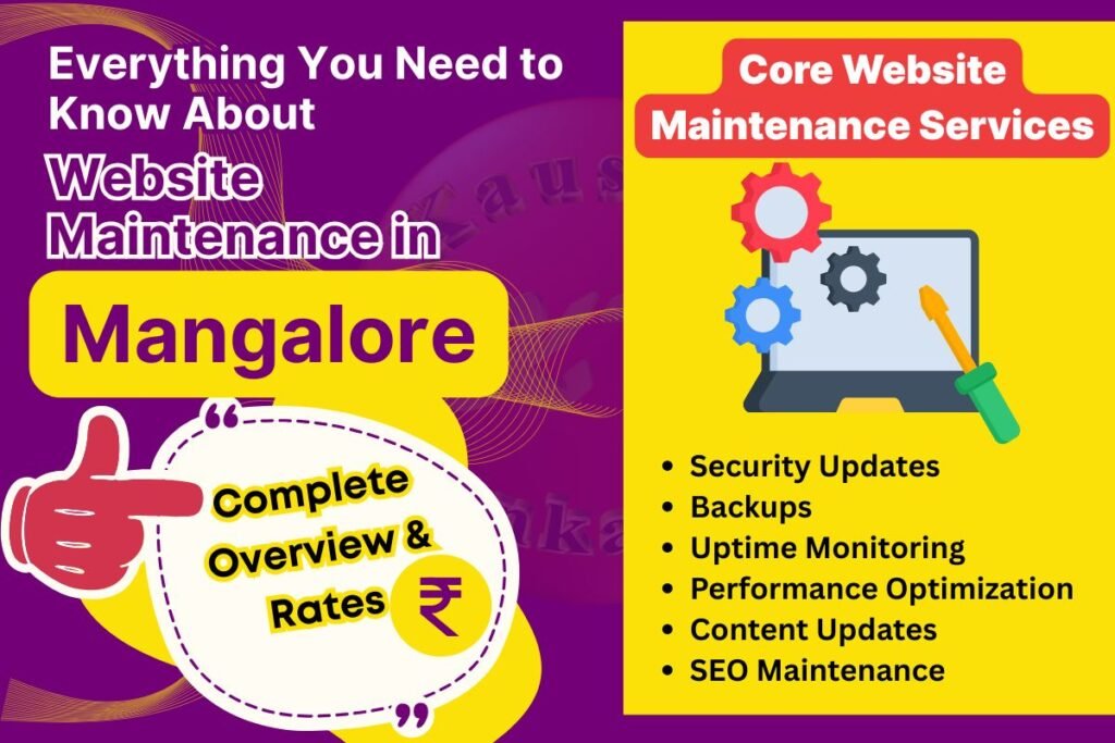 Website Maintenance in Mangalore