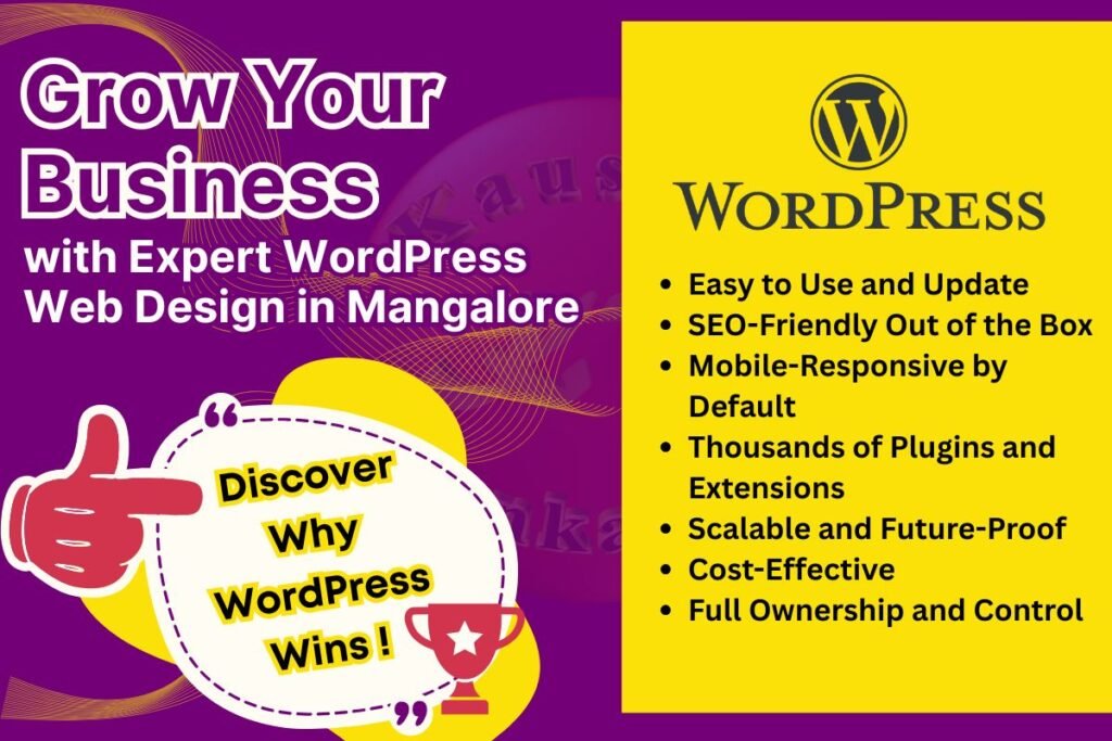 WordPress Website Design in Mangalore