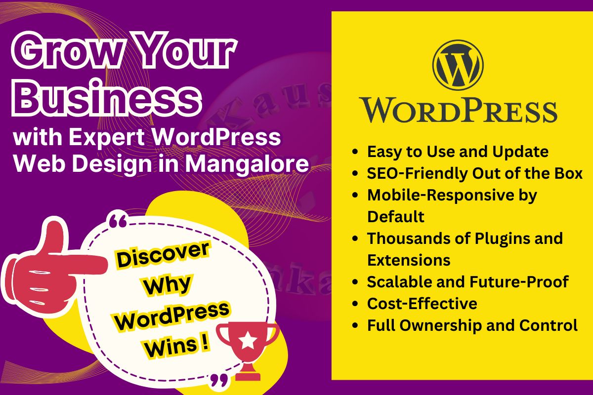 WordPress Website Design in Mangalore – Expert Development Services WordPress Website Design in Mangalore
