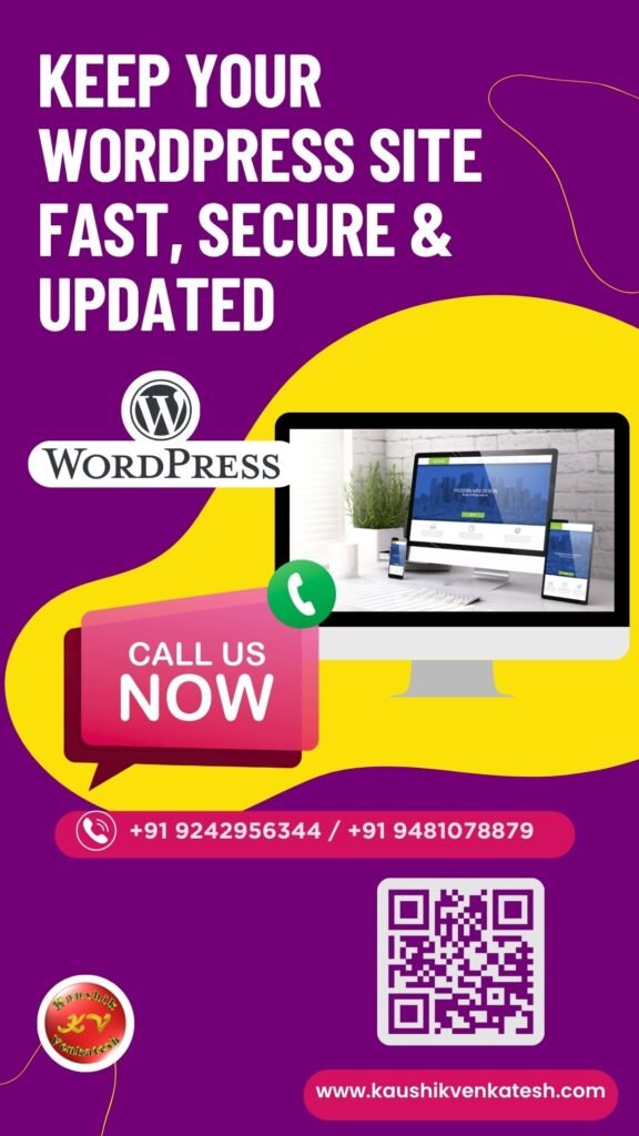 Website Maintenance Services – WordPress Care & Support