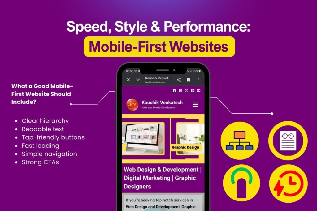 Mobile-First Website Design in Bangalore