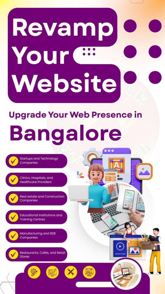 Website Redesign Services in Bangalore Website Redesign Services in Bangalore — When Should a Business Update?